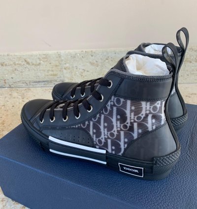 B23 Oblique Sneakers In Black