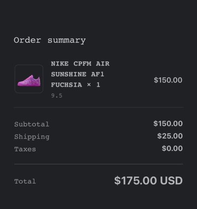 Cactus Plant Flea Market cpfm Nike Air Force 1 Fuchsia