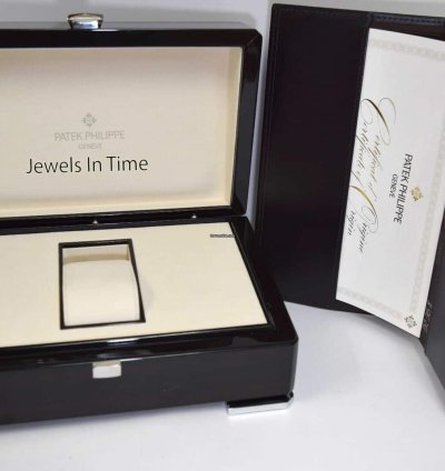 Patek Philippe Annual Calendar 18k Rg Silver Sector Dial Box Papers 5396r-001