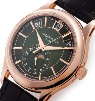 Patek Philippe Annual Calendar 18k Rose Gold 5205r-011 - Ats-w008101