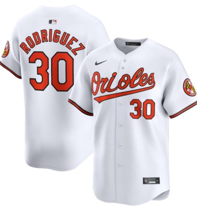 Grayson Rodriguez 30 Baltimore Orioles Home Limited Men Jersey - White