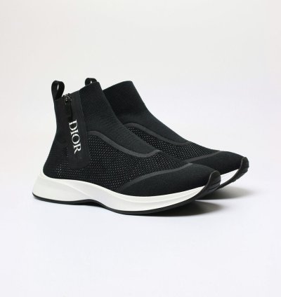 B25 Logo High-top Sneakers