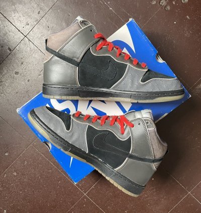 2007 Nike Dunk High Premium Sb Mf Doom Futura Heineken