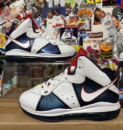 2010 Nike Lebron Viii 8 Veteran Day Usa Olympic Og 8 5