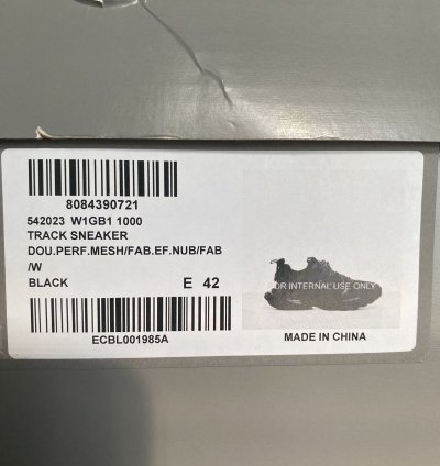 Balenciaga Track Runners Size 9