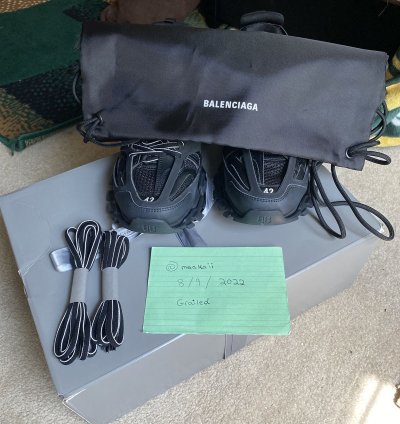 Balenciaga Track Runners Size 9