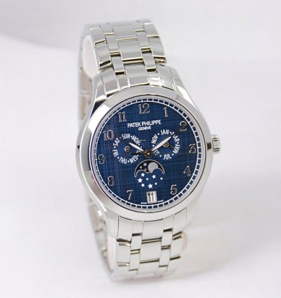 Patek Philippe Annual Calendar 4947 1a Ss Blue Dial