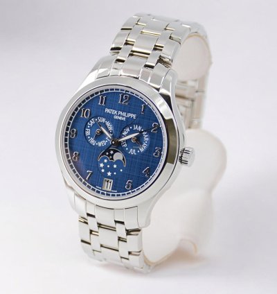 Patek Philippe Annual Calendar 4947 1a Ss Blue Dial