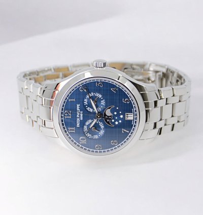 Patek Philippe Annual Calendar 4947 1a Ss Blue Dial