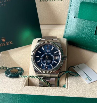 Rolex Sky-dweller Blue Oyster