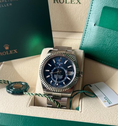 Rolex Sky-dweller Blue Oyster