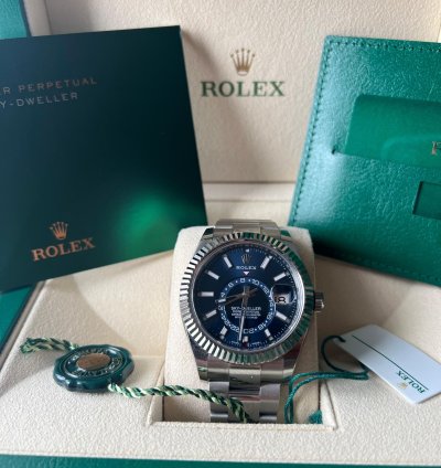 Rolex Sky-dweller Blue Oyster