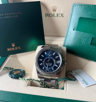 Rolex Sky-dweller Blue Oyster