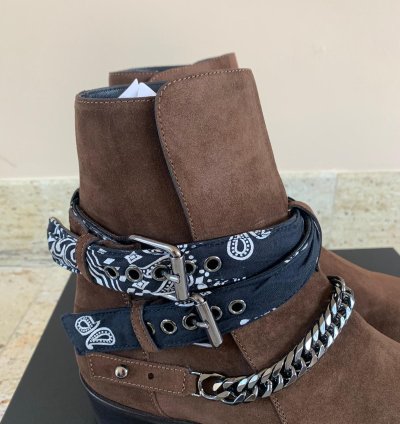 Bandana Boot In Chocolate