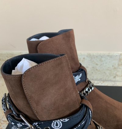Bandana Boot In Chocolate