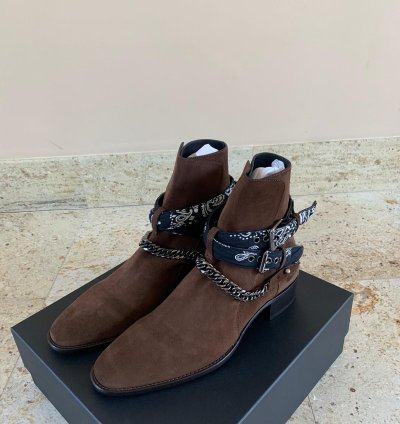 Bandana Boot In Chocolate