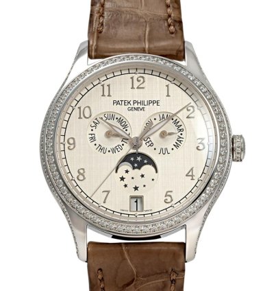 Patek Philippe Annual Calendar 4947g-010 Automatic White Gold Good
