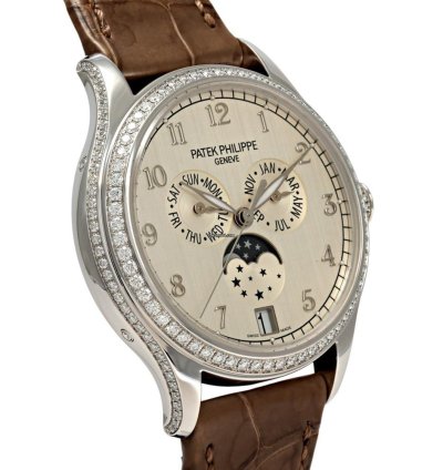 Patek Philippe Annual Calendar 4947g-010 Automatic White Gold Good