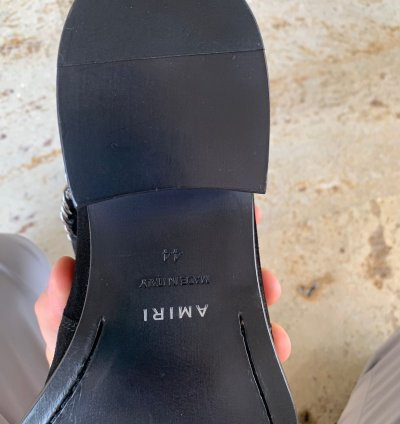 Bandana Buckle Boot In Black