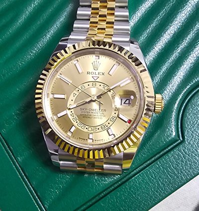 Rolex Sky-dweller Brand New 2024 Edition Untouched Full Set 5 Years Warrant