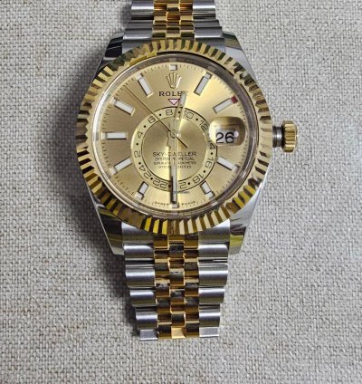 Rolex Sky-dweller Brand New 2024 Edition Untouched Full Set 5 Years Warrant