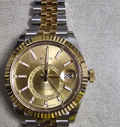 Rolex Sky-dweller Brand New 2024 Edition Untouched Full Set 5 Years Warrant