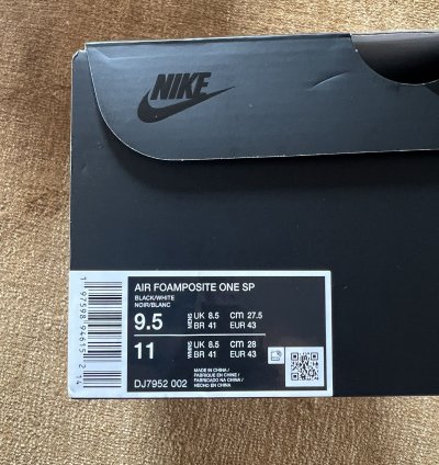 Comme Des Gar Ons Homme Plus Nike Foamposite One Cat Eye