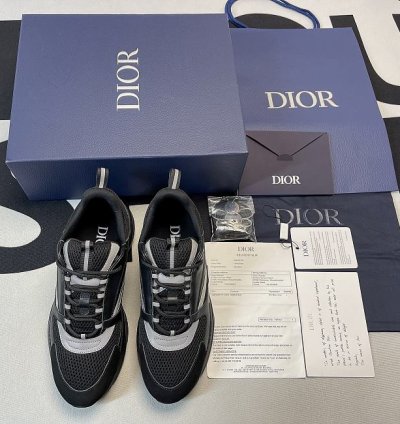 Dior B22 Black Reflective