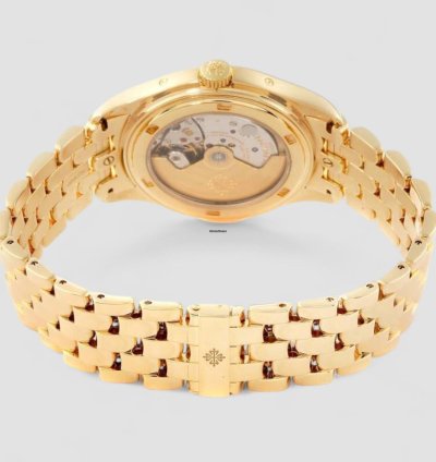 Patek Philippe Annual Calendar 5146 1j Cream Dial 18k Yellow Gold Bracelet