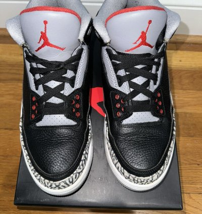 2018 Jordan 3 Black Cement