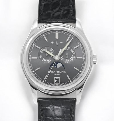 Patek Philippe Annual Calendar 5146p Grey Dial Platinum Discontinued