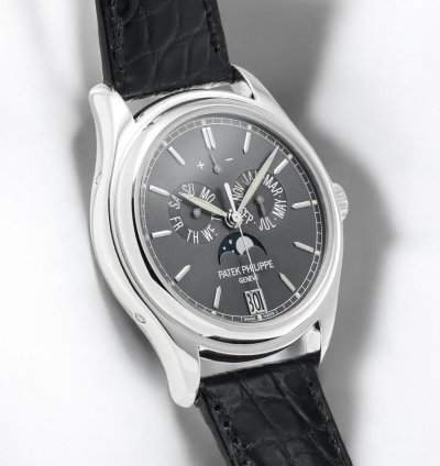 Patek Philippe Annual Calendar 5146p Grey Dial Platinum Discontinued