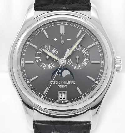 Patek Philippe Annual Calendar 5146p Grey Dial Platinum Discontinued