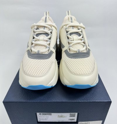 Beige Blue B22 Sneakers