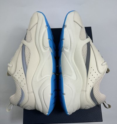 Beige Blue B22 Sneakers