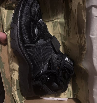 Corteiz Nike Air Huarache onyx