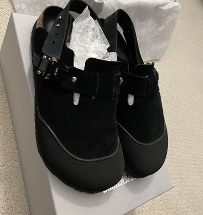 Black Dior Birkenstocks Size 43 New Never Worn