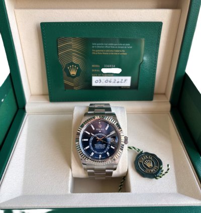 Rolex Sky-dweller Full Set Complet Neuf Jamais Port