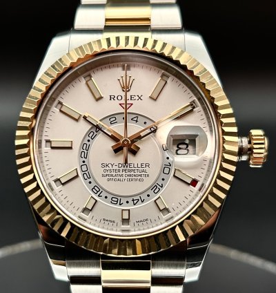 Rolex Sky-dweller Full Set Unworn In Stock Fully Insured 1 Day Shipping
