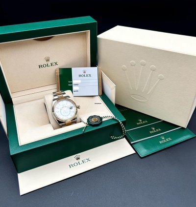 Rolex Sky-dweller Full Set Unworn In Stock Fully Insured 1 Day Shipping