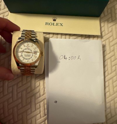 Rolex Sky-dweller Fullset Ungetragen 2024