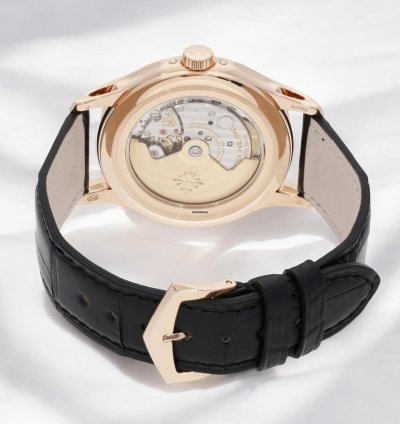 Patek Philippe Annual Calendar 5205r Silver Dial 18k Rose Gold