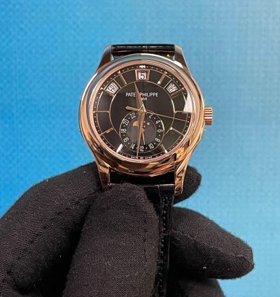 Patek Philippe Annual Calendar 5205r-010 Black Rose Gold Annual Calendar
