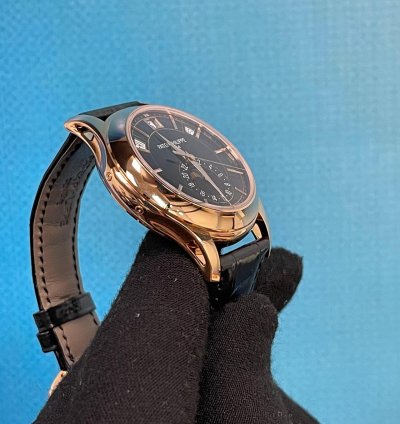 Patek Philippe Annual Calendar 5205r-010 Black Rose Gold Annual Calendar