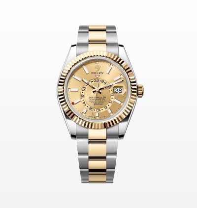 Rolex Sky-dweller Gold Dial