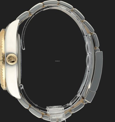 Rolex Sky-dweller Gold Steel Champagne Dial 336933 99 New