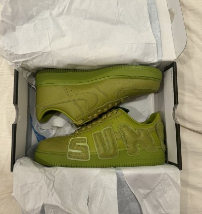 Cpfm Nike Air Force 1 Moss Green