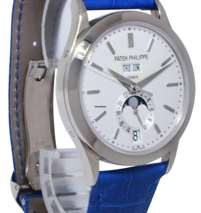 Patek Philippe Annual Calendar 5396 18k White Gold Annual Calendar 38mm Mens Watch 10 5396g
