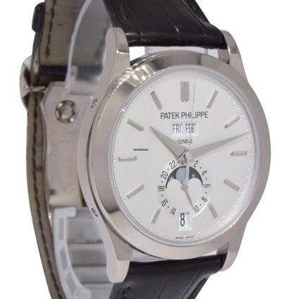 Patek Philippe Annual Calendar 5396 18k White Gold Annual Calendar Watch Box Papers 5396g