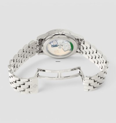 Patek Philippe Annual Calendar 5396 1g Blue Dial 18k White Gold Bracelet
